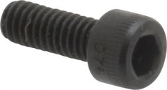 Holo-Krome - #6-40 UNF Hex Socket Drive, Socket Cap Screw - Alloy Steel, Black Oxide Finish, Fully Threaded, 3/8" Length Under Head - Americas Industrial Supply
