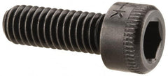 Holo-Krome - #8-36 UNF Hex Socket Drive, Socket Cap Screw - Alloy Steel, Black Oxide Finish, Fully Threaded, 1/2" Length Under Head - Americas Industrial Supply