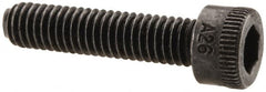 Holo-Krome - #8-36 UNF Hex Socket Drive, Socket Cap Screw - Alloy Steel, Black Oxide Finish, Fully Threaded, 3/4" Length Under Head - Americas Industrial Supply