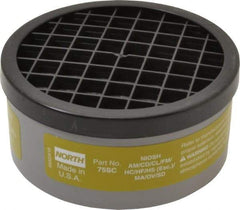 North - Olive Cartridge - Series 5500, 7700, 5400, 7600, Protects Against Acid Gas, Organic Vapor - Americas Industrial Supply