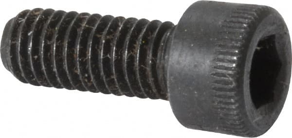 Holo-Krome - #10-32 UNF Hex Socket Drive, Socket Cap Screw - Alloy Steel, Black Oxide Finish, Fully Threaded, 1/2" Length Under Head - Americas Industrial Supply