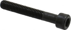 Holo-Krome - #10-32 UNF Hex Socket Drive, Socket Cap Screw - Alloy Steel, Black Oxide Finish, Partially Threaded, 1-1/4" Length Under Head - Americas Industrial Supply
