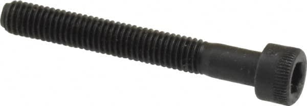 Holo-Krome - #10-32 UNF Hex Socket Drive, Socket Cap Screw - Alloy Steel, Black Oxide Finish, Partially Threaded, 1-1/2" Length Under Head - Americas Industrial Supply