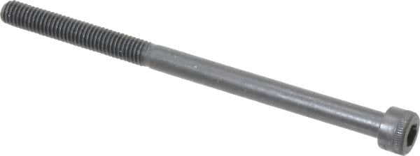 Holo-Krome - #10-32 UNF Hex Socket Drive, Socket Cap Screw - Alloy Steel, Black Oxide Finish, Partially Threaded, 3" Length Under Head - Americas Industrial Supply