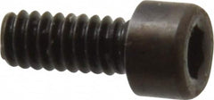 Holo-Krome - #3-48 UNC Hex Socket Drive, Socket Cap Screw - Alloy Steel, Black Oxide Finish, Fully Threaded, 1/4" Length Under Head - Americas Industrial Supply