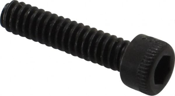 Holo-Krome - #4-40 UNC Hex Socket Drive, Socket Cap Screw - Alloy Steel, Black Oxide Finish, Fully Threaded, 1/2" Length Under Head - Americas Industrial Supply