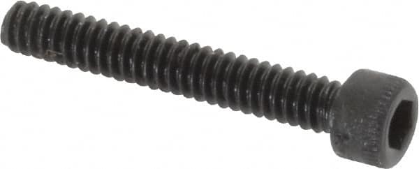 Holo-Krome - #4-40 UNC Hex Socket Drive, Socket Cap Screw - Alloy Steel, Black Oxide Finish, Fully Threaded, 3/4" Length Under Head - Americas Industrial Supply