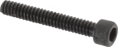 Holo-Krome - #4-40 UNC Hex Socket Drive, Socket Cap Screw - Alloy Steel, Black Oxide Finish, Fully Threaded, 3/4" Length Under Head - Americas Industrial Supply