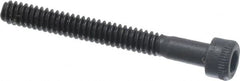 Holo-Krome - #4-40 UNC Hex Socket Drive, Socket Cap Screw - Alloy Steel, Black Oxide Finish, Partially Threaded, 1" Length Under Head - Americas Industrial Supply