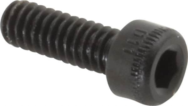 Holo-Krome - #5-40 UNC Hex Socket Drive, Socket Cap Screw - Alloy Steel, Black Oxide Finish, Fully Threaded, 3/8" Length Under Head - Americas Industrial Supply