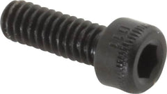 Holo-Krome - #5-40 UNC Hex Socket Drive, Socket Cap Screw - Alloy Steel, Black Oxide Finish, Fully Threaded, 3/8" Length Under Head - Americas Industrial Supply