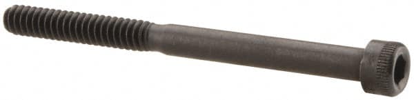 Holo-Krome - #6-32 UNC Hex Socket Drive, Socket Cap Screw - Alloy Steel, Black Oxide Finish, Partially Threaded, 1-3/4" Length Under Head - Americas Industrial Supply