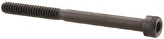 Holo-Krome - #6-32 UNC Hex Socket Drive, Socket Cap Screw - Alloy Steel, Black Oxide Finish, Partially Threaded, 1-3/4" Length Under Head - Americas Industrial Supply