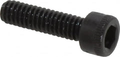 Holo-Krome - #8-32 UNC Hex Socket Drive, Socket Cap Screw - Alloy Steel, Black Oxide Finish, Fully Threaded, 5/8" Length Under Head - Americas Industrial Supply