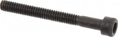 Holo-Krome - #8-32 UNC Hex Socket Drive, Socket Cap Screw - Alloy Steel, Black Oxide Finish, Partially Threaded, 1-1/2" Length Under Head - Americas Industrial Supply