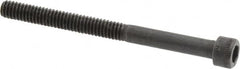 Holo-Krome - #8-32 UNC Hex Socket Drive, Socket Cap Screw - Alloy Steel, Black Oxide Finish, Partially Threaded, 2" Length Under Head - Americas Industrial Supply