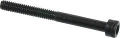 Holo-Krome - #8-32 UNC Hex Socket Drive, Socket Cap Screw - Alloy Steel, Black Oxide Finish, Partially Threaded, 1-3/4" Length Under Head - Americas Industrial Supply