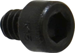 Holo-Krome - #10-24 UNC Hex Socket Drive, Socket Cap Screw - Alloy Steel, Black Oxide Finish, Fully Threaded, 1/4" Length Under Head - Americas Industrial Supply