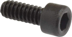 Holo-Krome - #10-24 UNC Hex Socket Drive, Socket Cap Screw - Alloy Steel, Black Oxide Finish, Fully Threaded, 1/2" Length Under Head - Americas Industrial Supply