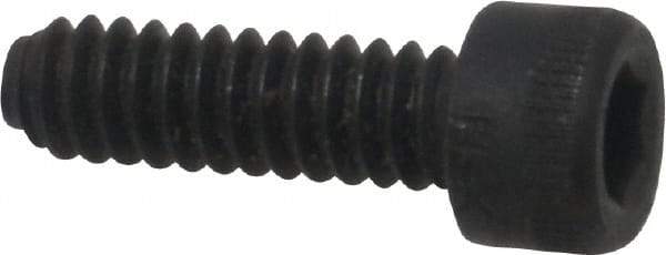 Holo-Krome - #10-24 UNC Hex Socket Drive, Socket Cap Screw - Alloy Steel, Black Oxide Finish, Fully Threaded, 5/8" Length Under Head - Americas Industrial Supply