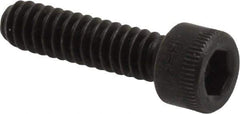 Holo-Krome - #10-24 UNC Hex Socket Drive, Socket Cap Screw - Alloy Steel, Black Oxide Finish, Fully Threaded, 3/4" Length Under Head - Americas Industrial Supply