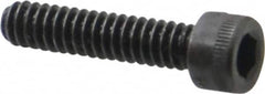 Holo-Krome - #10-24 UNC Hex Socket Drive, Socket Cap Screw - Alloy Steel, Black Oxide Finish, Fully Threaded, 7/8" Length Under Head - Americas Industrial Supply