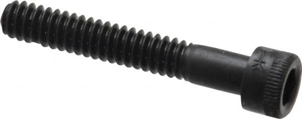 Holo-Krome - #10-24 UNC Hex Socket Drive, Socket Cap Screw - Alloy Steel, Black Oxide Finish, Partially Threaded, 1-1/4" Length Under Head - Americas Industrial Supply