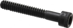 Holo-Krome - #10-24 UNC Hex Socket Drive, Socket Cap Screw - Alloy Steel, Black Oxide Finish, Partially Threaded, 1-1/4" Length Under Head - Americas Industrial Supply