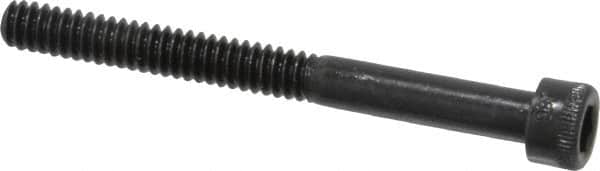 Holo-Krome - #10-24 UNC Hex Socket Drive, Socket Cap Screw - Alloy Steel, Black Oxide Finish, Partially Threaded, 2" Length Under Head - Americas Industrial Supply