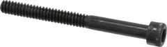 Holo-Krome - #10-24 UNC Hex Socket Drive, Socket Cap Screw - Alloy Steel, Black Oxide Finish, Partially Threaded, 2" Length Under Head - Americas Industrial Supply