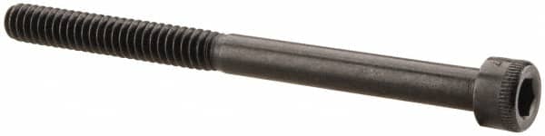 Holo-Krome - #10-24 UNC Hex Socket Drive, Socket Cap Screw - Alloy Steel, Black Oxide Finish, Partially Threaded, 2-1/2" Length Under Head - Americas Industrial Supply