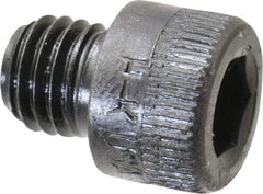 Holo-Krome - 1/4-28 UNF Hex Socket Drive, Socket Cap Screw - Alloy Steel, Black Oxide Finish, Fully Threaded, 1/4" Length Under Head - Americas Industrial Supply