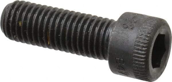 Holo-Krome - 1/4-28 UNF Hex Socket Drive, Socket Cap Screw - Alloy Steel, Black Oxide Finish, Fully Threaded, 3/4" Length Under Head - Americas Industrial Supply