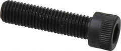 Holo-Krome - 1/4-28 UNF Hex Socket Drive, Socket Cap Screw - Alloy Steel, Black Oxide Finish, Fully Threaded, 1" Length Under Head - Americas Industrial Supply