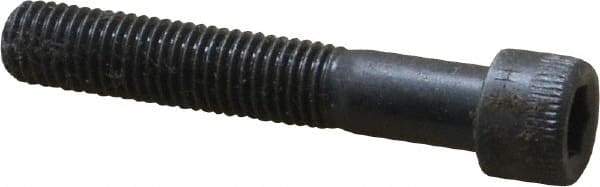 Holo-Krome - 1/4-28 UNF Hex Socket Drive, Socket Cap Screw - Alloy Steel, Black Oxide Finish, Partially Threaded, 1-1/2" Length Under Head - Americas Industrial Supply