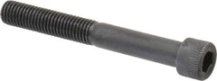 Holo-Krome - 1/4-28 UNF Hex Socket Drive, Socket Cap Screw - Alloy Steel, Black Oxide Finish, Partially Threaded, 2" Length Under Head - Americas Industrial Supply