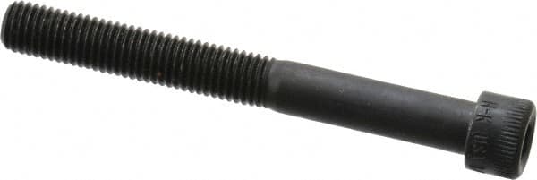 Holo-Krome - 1/4-28 UNF Hex Socket Drive, Socket Cap Screw - Alloy Steel, Black Oxide Finish, Partially Threaded, 2-1/4" Length Under Head - Americas Industrial Supply