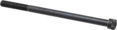 Holo-Krome - 1/4-28 UNF Hex Socket Drive, Socket Cap Screw - Alloy Steel, Black Oxide Finish, Partially Threaded, 4" Length Under Head - Americas Industrial Supply