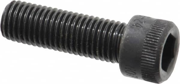 Holo-Krome - 5/16-24 UNF Hex Socket Drive, Socket Cap Screw - Alloy Steel, Black Oxide Finish, Fully Threaded, 1" Length Under Head - Americas Industrial Supply