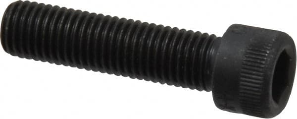 Holo-Krome - 5/16-24 UNF Hex Socket Drive, Socket Cap Screw - Alloy Steel, Black Oxide Finish, Fully Threaded, 1-1/4" Length Under Head - Americas Industrial Supply