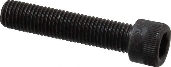 Holo-Krome - 5/16-24 UNF Hex Socket Drive, Socket Cap Screw - Alloy Steel, Black Oxide Finish, Fully Threaded, 1-1/2" Length Under Head - Americas Industrial Supply