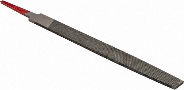 Simonds File - 6" Long, Second Cut, Mill American-Pattern File - Single Cut, Tang - Americas Industrial Supply