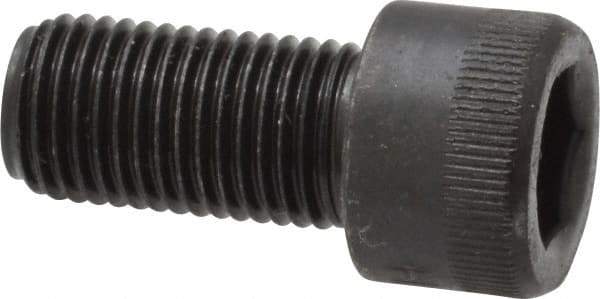 Holo-Krome - 3/8-24 UNF Hex Socket Drive, Socket Cap Screw - Alloy Steel, Black Oxide Finish, Fully Threaded, 3/4" Length Under Head - Americas Industrial Supply