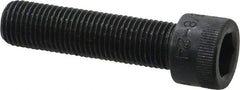 Holo-Krome - 3/8-24 UNF Hex Socket Drive, Socket Cap Screw - Alloy Steel, Black Oxide Finish, Fully Threaded, 1-1/2" Length Under Head - Americas Industrial Supply