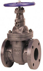 NIBCO - 10" Pipe, Class 125, Flanged Iron Solid Wedge Stem Gate Valve with Iron Trim - 200 WOG, 125 WSP, Bolted Bonnet - Americas Industrial Supply