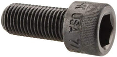 Holo-Krome - 7/16-20 UNF Hex Socket Drive, Socket Cap Screw - Alloy Steel, Black Oxide Finish, Fully Threaded, 1" Length Under Head - Americas Industrial Supply