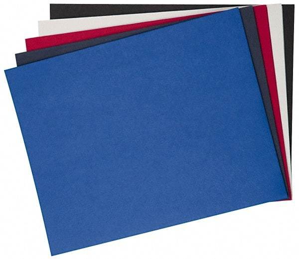 UNIVERSAL - 11" Long x 8-1/2" Wide Leatherette Two-Pocket Portfolios - Assorted Colors - Americas Industrial Supply