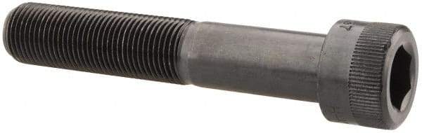 Holo-Krome - 5/8-18 UNF Hex Socket Drive, Socket Cap Screw - Alloy Steel, Black Oxide Finish, Partially Threaded, 3-1/2" Length Under Head - Americas Industrial Supply