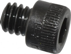 Holo-Krome - 1/4-20 UNC Hex Socket Drive, Socket Cap Screw - Alloy Steel, Black Oxide Finish, Fully Threaded, 1/4" Length Under Head - Americas Industrial Supply
