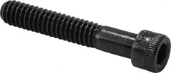 Holo-Krome - 1/4-20 UNC Hex Socket Drive, Socket Cap Screw - Alloy Steel, Black Oxide Finish, Partially Threaded, 1-1/2" Length Under Head - Americas Industrial Supply